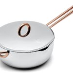 Great Jones Saucy 3-Quart Stainless Steel Sauce Pan with Lid