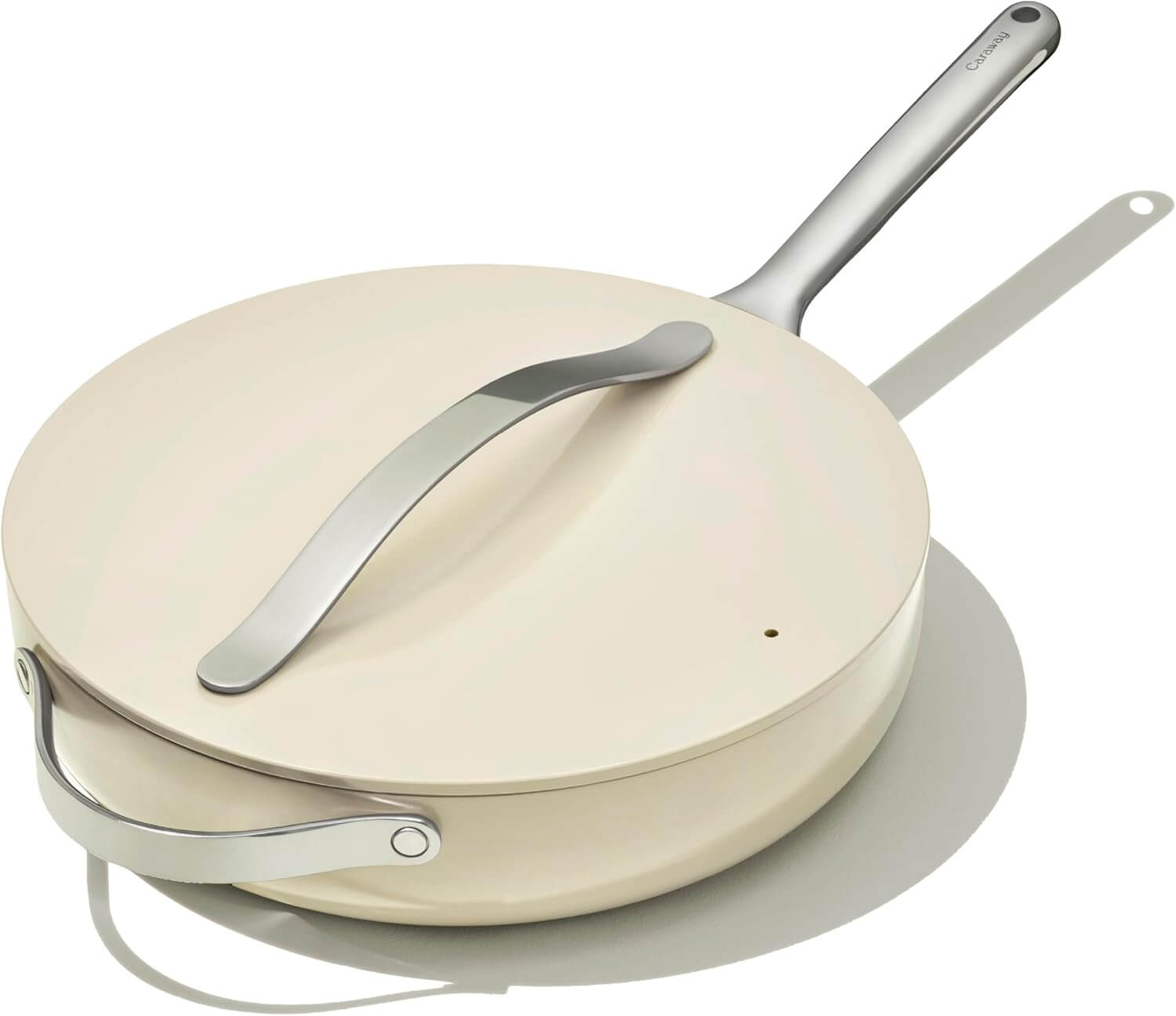 Caraway 4.5QT Nonstick Ceramic Sauté Pan with Lid