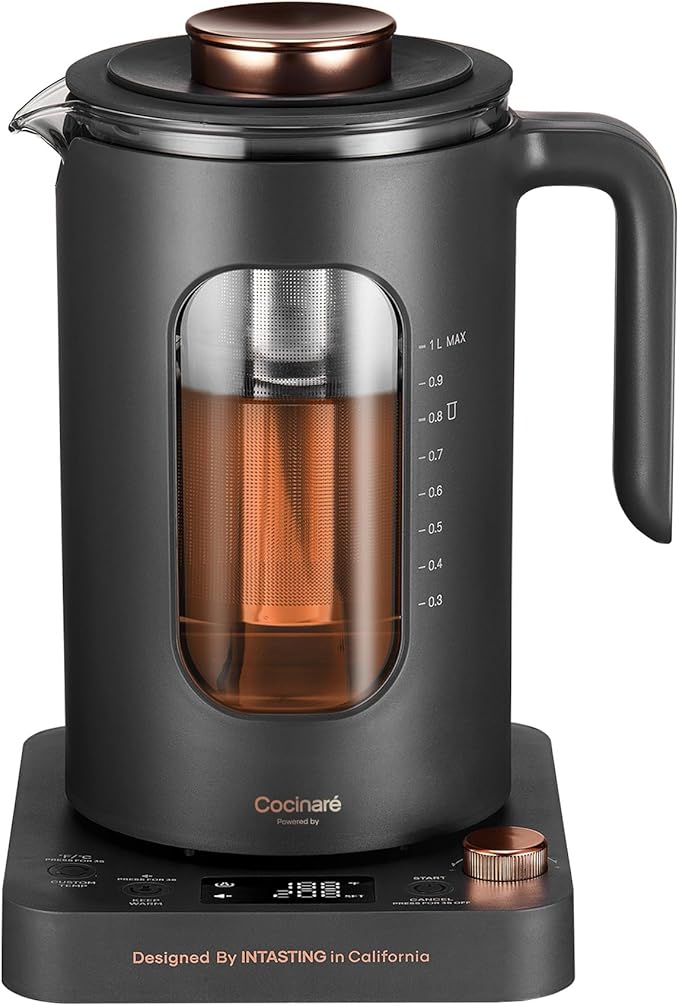 INTASTING Glass Electric Kettle 1L