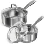Verel Stainless Steel Saucepan Set
